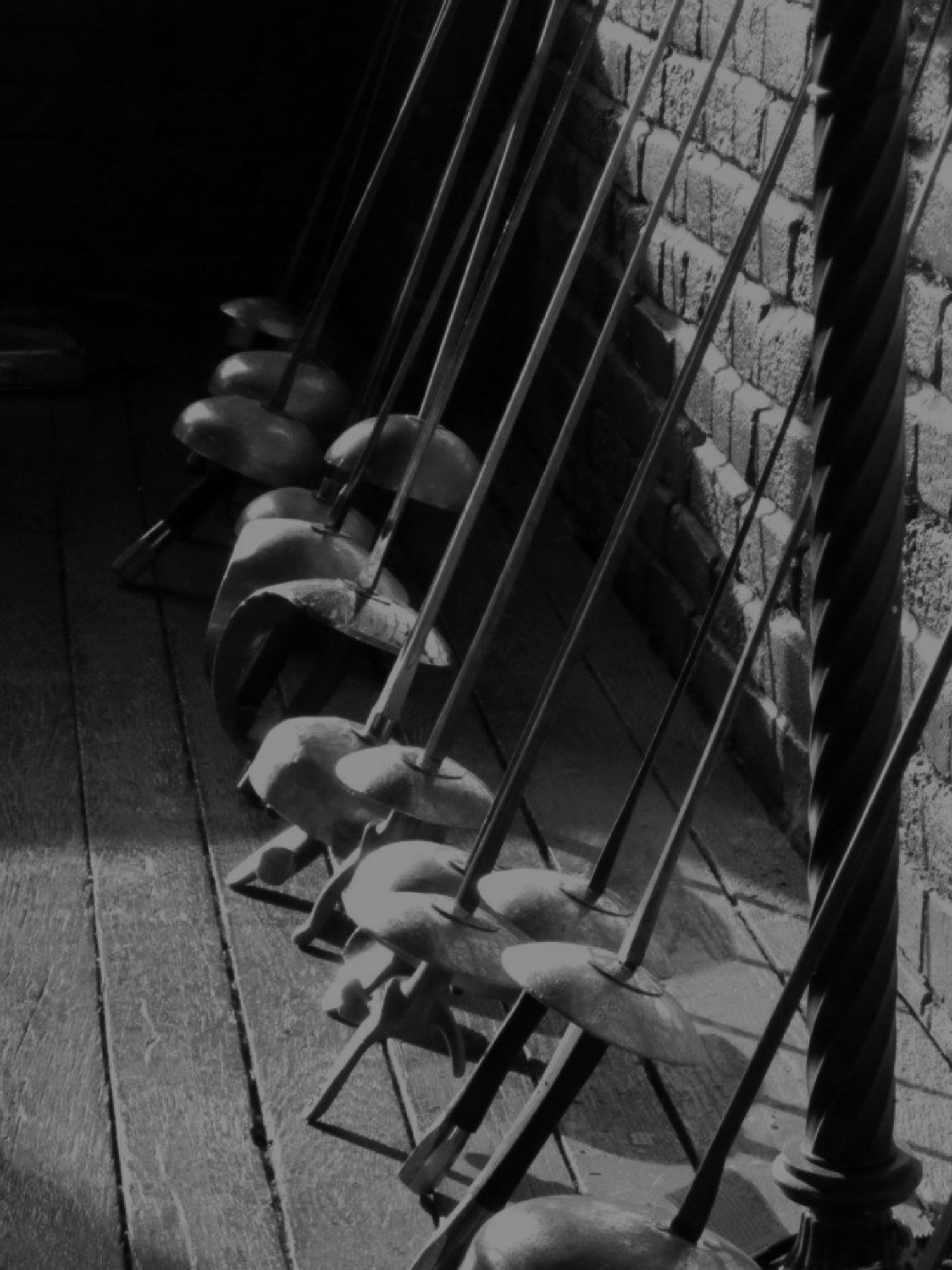 Two Ravens Fencing Swords Display Image